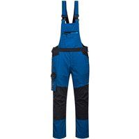 Portwest WX3 Bib and Brace, Size: XL, Colour: Persian Blue, T704PBRXL