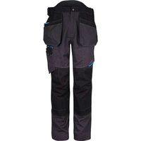 Portwest T702 WX3 Holster Trousers Meta Grey 33" 30"