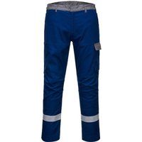 BizFlame Ultra Two Tone Flame Resistant Trousers Royal Blue 38" 31"