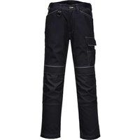 Portwest PW3 Work Trouser, Size: 38, Colour: Black Short, T601BKS38
