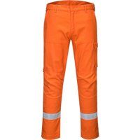 BizFlame Ultra Flame Resistant Trousers Orange 32" 31"