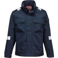 Biz Flame Ultra Two Tone Flame Resistant Jacket Navy 2XL
