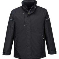 Portwest PW3 Winter Jacket, Color: Black, Size: M, PW362BKRM