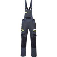 Portwest DX4 Work Bib and Brace, Size: L, Colour: Metal Grey, DX441MGRL