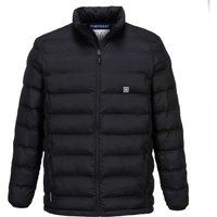 Portwest shower-proof heated padded rechargeable battery coat #S547
