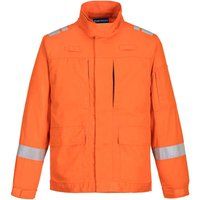 BizFlame Plus Lightweight Stretch Panelled Jacket Orange 3XL
