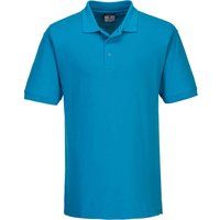 Mens Portwest Polo Shirt B210 Short Sleeve Lightweight Durable Work Top UKS-3XL