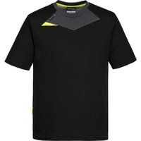 Portwest DX4 Short Sleeve T Shirt Black XL