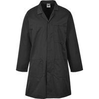Portwest Standard Lab Coat Black XS
