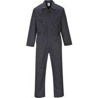 Portwest Liverpool Zip Coverall Black XS 31"