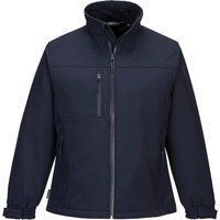 Portwest Ladies Charlotte Softshell Jacket Navy XS