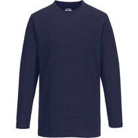 Portwest B196 Long Sleeve T-Shirt  100% Cotton Work Wear Unisex Stylish