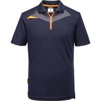 Portwest DX4 Short Sleeve Polo Shirt Dark Navy S