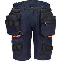Portwest DX4 Stretch Work Shorts Durable Detachable Holster Summer Shorts 26-46"