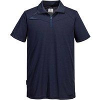Portwest DX4 Short Sleeve Polo Shirt All Navy M