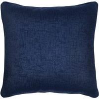 Enhanced Living Vogue Navy, Eyelet Curtain, Eyelet, Thermal, Blockout Curtain (Cushion Cover - 17" x 17" (43cm x 43cm))