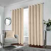 Blackout Velvet Readymade Curtains Pair Thermal Ring Top Eyelet or Pencil Pleat