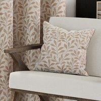Sherwood Jacquard Filled Cushion 43cm x 43cm Natural