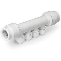 JG Speedfit Manifold 4 Port 22mm x 10mm Polybutylene