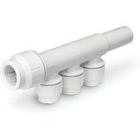 JG Speedfit Manifold 3 Port with Stem 22mm x 15mm Polybutylene