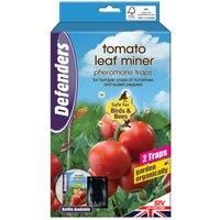Defenders Tomato Leaf Miner Pheromone Trap - Twinpack, Refillable, Re-usable for Bumper Crops of Tomatoes and Sweet Peppers