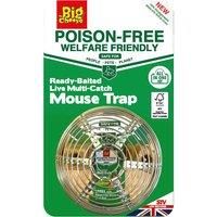The Big Cheese Poison-Free, Ready-Baited Dome Multi-Catch Mouse Trap