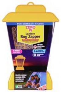 Zero In Lantern Rechargeable Bug Zapper. Kills Wasps, Flies and Mosquitoes, Hanging or Planting in the Home or Garden, LED Insect Lamp, Battery Operated