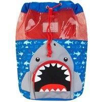 Harry Bear Kids Swim Bag Shark Blue