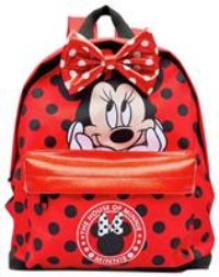 Minnie Mouse Minnie Polka Bp Backpacks Red One Size