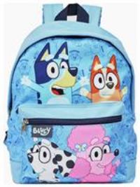 Bluey Backpack Kids School Bag Childrens Boys & Girls Nursery Rucksack, Bingo, Coco & Chloe Print