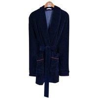 Rockefeller Luxury Cotton Short Velvet Smoking Jacket