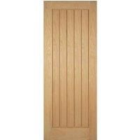 LPD Doors Mexicano Unfinished Oak Doors 686 X 1981 Fd 30, Brown