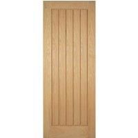 LPD Doors Mexicano Unfinished Oak Doors 826 X 2040, Brown