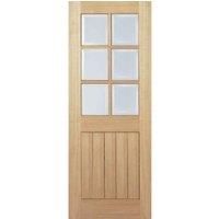 LPD Doors Mexicano 6L Unfinished Oak Doors 686 X 1981