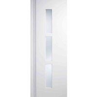 Sierra Blanco Internal Glazed Prefinished White 3 Lite Door - 686 x 1981mm