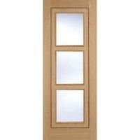 LPD Doors Inlay 3L Pre-finished Oak Doors 838 X 1981, Brown