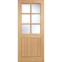 LPD Doors Cottage 6L Unfinished Oak Doors 813 X 2032