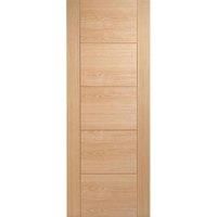 LPD (W) 27 inch Oak Vancouver 5P Internal Fire Door