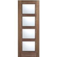 LPD Doors Vancouver 4L Pre-finished Walnut Doors 826 X 2040