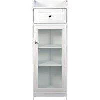 ALASKA BATHROOM RANGE FURNITURE CUPBOARD CABINET SHELF WALL STORAGE UNIT WHITE