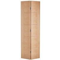 Vancouver Internal Bi-fold Prefinished Oak Door - 762 x 1981mm