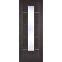 LPD (W) 27 inch Dark Grey Laminated Vancouver Glazed Internal Door