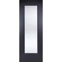 LPD (W) 33 inch Black Eindhoven Glazed 1L Internal Door