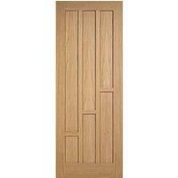 LPD (W) 33 inch Oak Coventry Pre-Finished Internal Fire Door