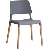 LPD Set Of 2 Riva Dining Chairs Grey