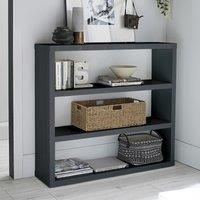 PURO HIGH GLOSS COFFEE TABLE SIDEBOARD BOOKCASE TV UNIT LAMP TABLE CHARCOAL