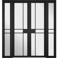 LPD (W) 75 inch Room Divider Black Greenwich W6 Internal Room Divider