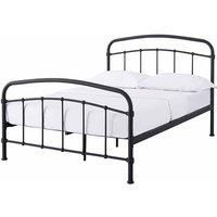 LPD Halston Black Single Bed Frame