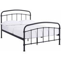 LPD Halston Black Double Bed Frame