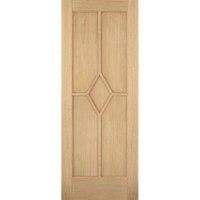 LPD (W) 33 inch Oak Reims 5P Pre-finished Internal Door